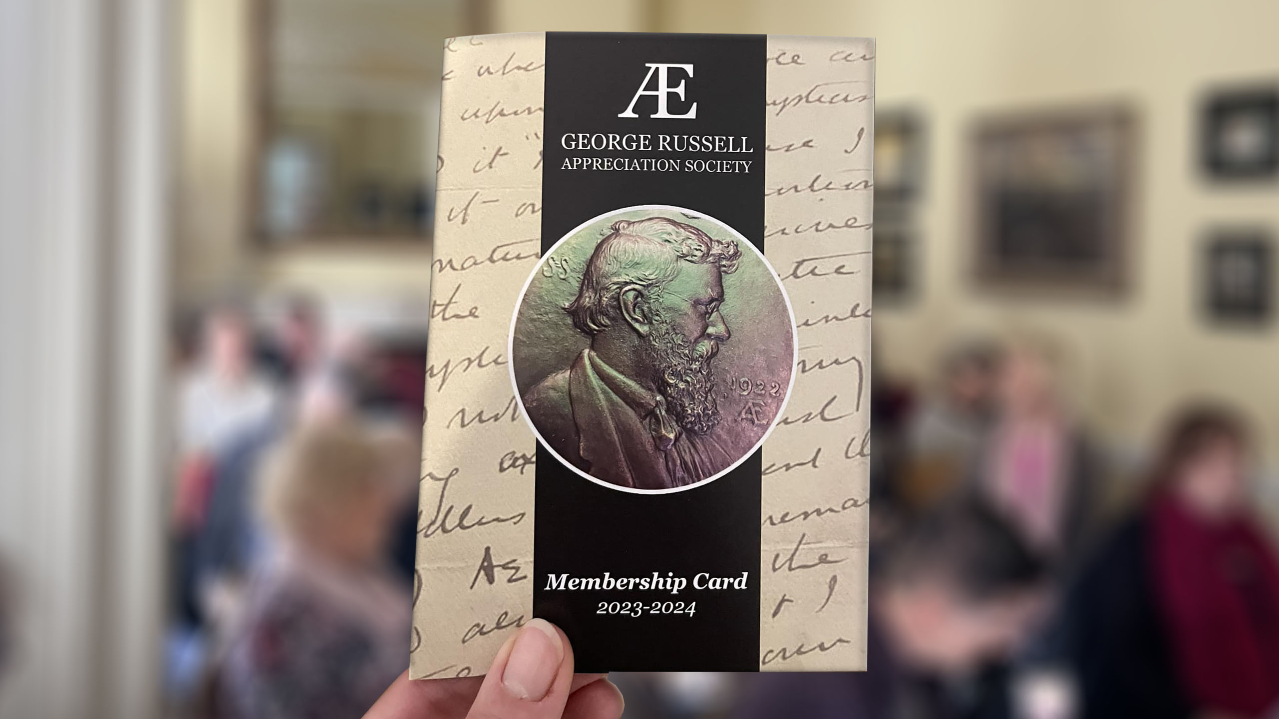 100 Founder Members welcomed to Æ George Russell Society